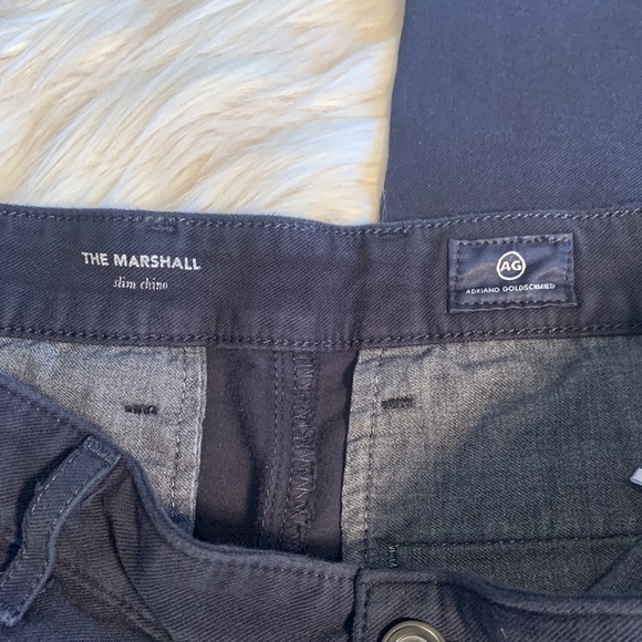 Men’s AG Jeans The Marshall Slim Trouser in Color Deep Trenches Size 33 - Picture 10 of 12